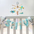 Blue Hot Air Balloon Embellished Name Bunting/Garland